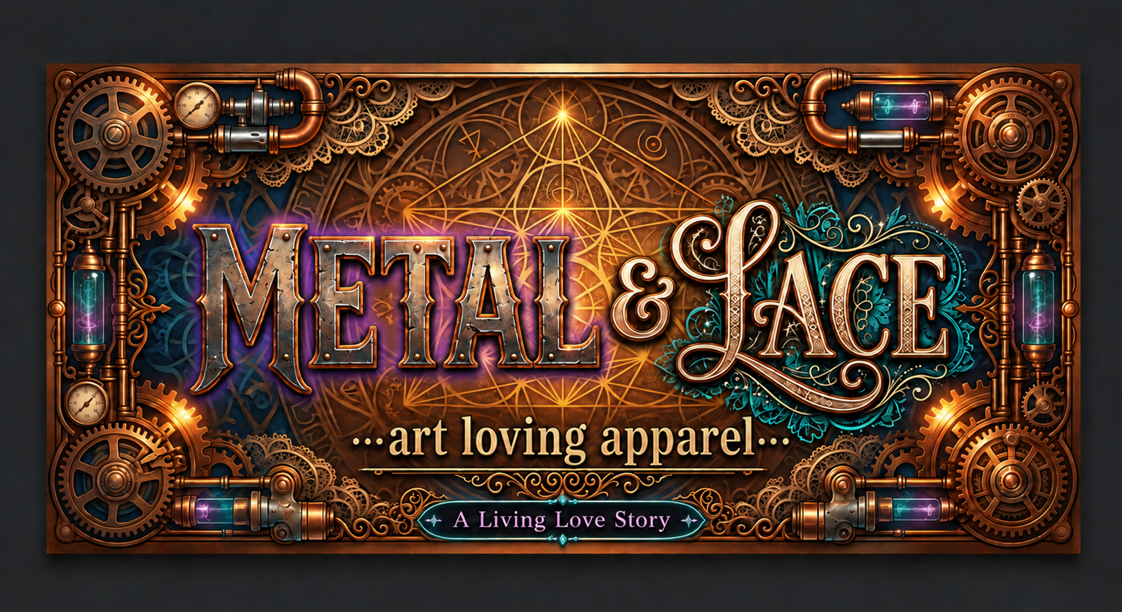 Metal & Lace - art loving apparel